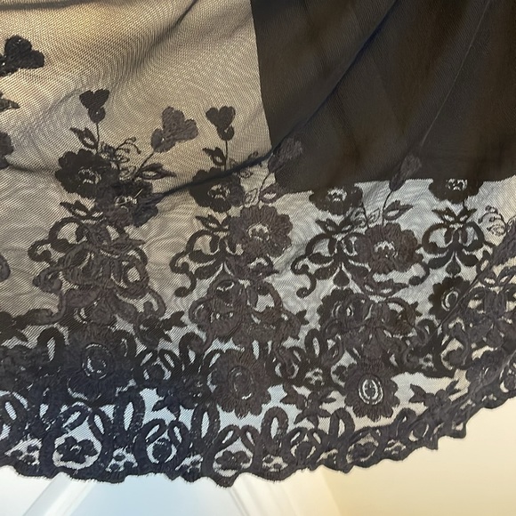 Black Lacy Summer Dress - Picture 5 of 5